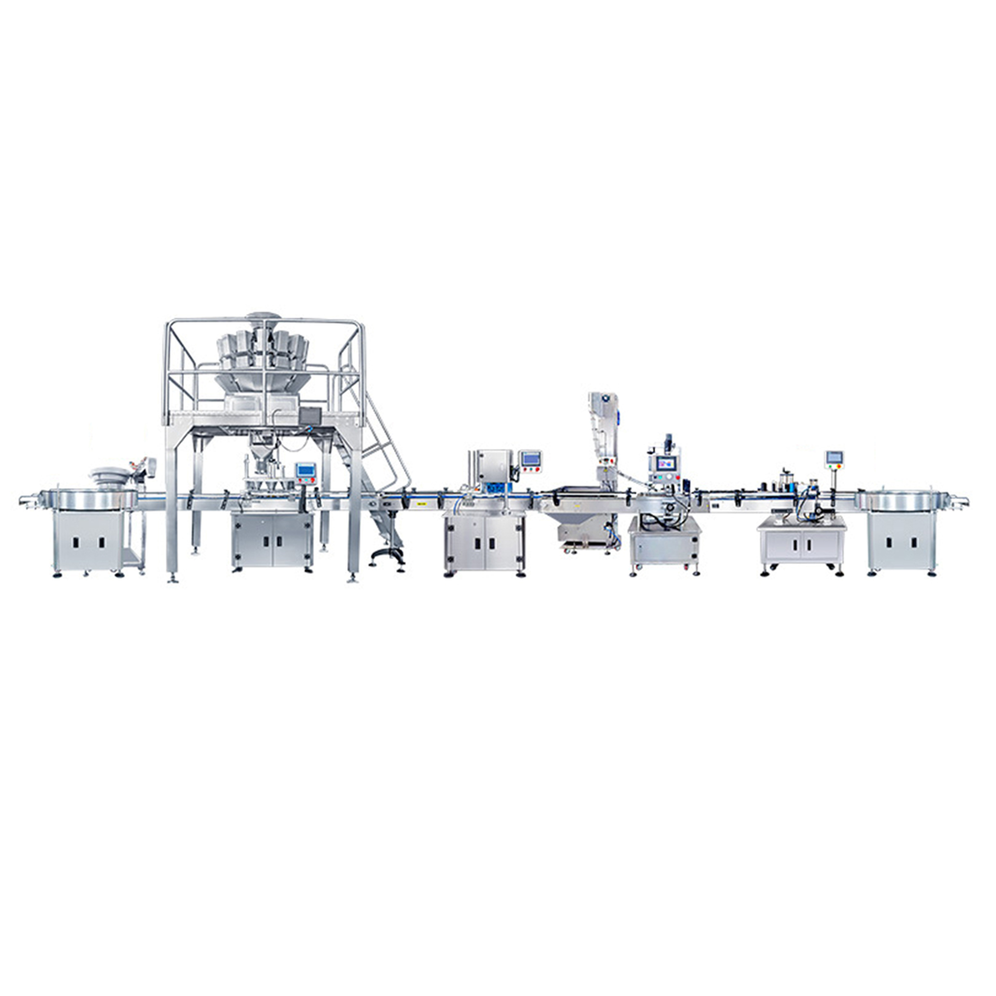 Fully Automatic Particle Quantitative Filling Production Line